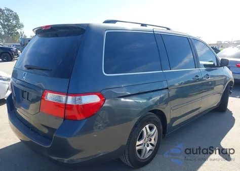 2006 Honda Odyssey Ex-L from USA, damaged, VIN 5FNRL38696B452712